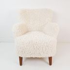 Artifort Fauteuil Pluche Teddy Off White Stof | Theo Ruth thumbnail 6
