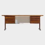 Xl Vintage Mid Century Directiebureau In Palissander, 1960s thumbnail 8