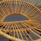 Bijzondere Rotan Fauteuil, Dutch Design, 1960 thumbnail 8