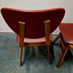 Set Van 2 Vintage Stoelen Eetkamerstoelen 2 Retro Stoelen thumbnail 6