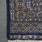 Leuk Vintage Oosters Vloerkleed In Voornamelijk Blauw Tinten 130X78Cm thumbnail 5