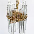 Vintage Xl Christoph Palme Design Hanglamp Kroonluchter thumbnail 9