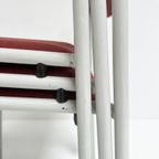 Set Van 4 Stapelbare Stoelen Van Gijs van der Sluis, 1970's thumbnail 11
