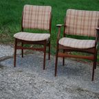 Vintage Teakhouten Stoelen (2) thumbnail 5