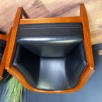 Donkerblauwe Vintage Clubfauteuils thumbnail 14