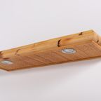 Pair Of Vintage Bamboo-Cane Wall Shelves thumbnail 3