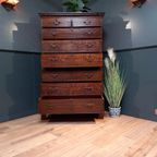 George Iii Chest On Chest Ladekast Uit 1830 thumbnail 10