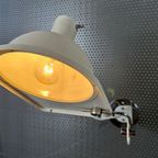 1970’s White Satin Italian Wall Lamp By Grignani For Luci thumbnail 2