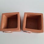 Terracotta Bakjes Met Oor, Per 2 Stuks thumbnail 3