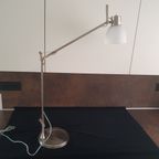 Bureaulamp - Tafellamp - Metaal - Zilverkleurig - Verstelbaar thumbnail 11