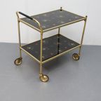 Vintage Serveertrolley Barcart 63*60*38 thumbnail 9