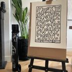 Keith Haring (1958-1990). Untitled,1984, Copyright Keith Haring Foundation, Printed In The Uk thumbnail 6