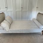 Vintage Notenhouten Bed Louis Xvi Stijl thumbnail 4