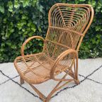 Vintage Rotan Fauteuil Rohe thumbnail 7