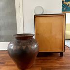 Vintage Indonesische Pot. Lombok Crafts Vaas / Pot. Groot Handgemaakt. thumbnail 11