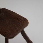 French Brutalist Tripod Chair thumbnail 4