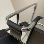 Marcel Breuer B3 Wassily Stoel Chair Fauteuil Zwart thumbnail 10