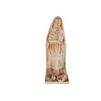 Saint Bernadette - Terre Cotta - J. S. Hartmann Art Déco - 1930'S thumbnail 2