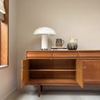 Vintage Houten Dressoir / Sideboard Met Deuren En Lades thumbnail 5