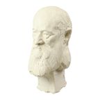 Grote Klassieke Buste Oude Man Met Baard Gips 50cm thumbnail 10