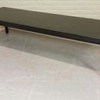 Vintage Mid Century Minimalist Salontafel, Zwart, 145X45 Cm thumbnail 3