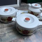Vintage Arzberg Servies. 2 Pannen Schaal En Theepot thumbnail 3