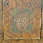 Hand-Beschilderde Kast, Circa 1850 thumbnail 6