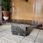 Vintage Marmeren Salontafel / Coffee Table Rosso Levanto thumbnail 2