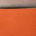 Superleuk Retro Frans Bureau Jaren 70 Vintage Oranje thumbnail 11