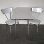 Formica Eettafel + 2 Stoelen thumbnail 2