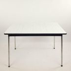 Vintage Formica Eettafel | Campingtafel Wit Formica thumbnail 2