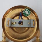 Set Of 3 Vintage Sciolari Wall Lights Gold Plated Brass Italian 1960s thumbnail 7
