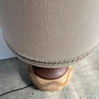 Vintage Vloerlamp Keramiek Fat Lava - Seventies Bruin/beige thumbnail 2