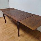 Vintage Antieke Landelijke Eettafel Eetkamertafel Tafel Uitschuifbaar 508 thumbnail 11