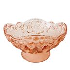 Artdeco Fruitschaal Rosaline Roze Glas 1930’s thumbnail 4