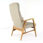 Vintage Fauteuil Herenmodel' Duivendrecht New Upholstery | 2 Stuks Op Voorraad thumbnail 5