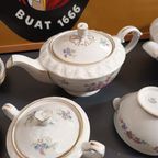 Klassiek Parelmoer Porselein Servies Tsjecho-slowaaks thumbnail 6