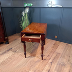 Antieke Engelse Pembroketable, Sidetable thumbnail 3