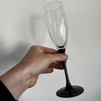 Zwarte Steel Champagneglazen – Luminarc thumbnail 4
