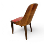 8 X De Coene Frères Chairs By Kortrijkse Kunstwerkstede Art Deco 1930s thumbnail 12