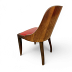 8 X De Coene Frères Chairs By Kortrijkse Kunstwerkstede Art Deco 1930S thumbnail 12