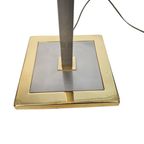 Herda Holland - Vloerlamp - Messing - Chroom - 3E Kwart 20E Eeuw thumbnail 8
