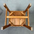 Vintage Eetkamerset – 6 Stoelen En Verstelbare Tafel thumbnail 24