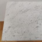 Vintage Antiek Frans Dressoir Commode Ladekast Badkamermeubel Met Marmer Blad 904 thumbnail 12
