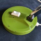 Bureaulamp - Tafellamp - Bedlamp - Groen - Jaren '60/'70 thumbnail 17