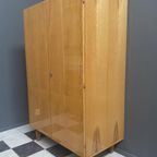 Hang Wardrobe Cabinet In Ash Wood By František Mezulánik For Novy Domov thumbnail 16