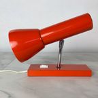 70s Vintage Muurlampje. Retro 1970 70er Oranje. thumbnail 8