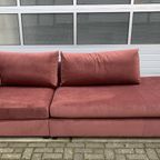 4x6 sofa - X2 Modulaire Bank Wijnrood Velours thumbnail 6