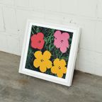 King & Mcgaw Bloemen, Ca. 1964 - Andy Warhol 60 X 60 Cm thumbnail 7