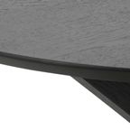 Glasgow Salontafel - Ø80 Cm - Zwart thumbnail 13